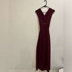 Maroon Jumpsuit